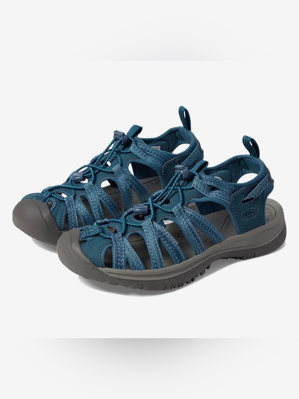 NWT Keen Whisper Sandals in Smoke Blue